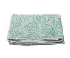 David Fussenegger Deco Plaid Cotton Vert Verre 130 x 200 cm