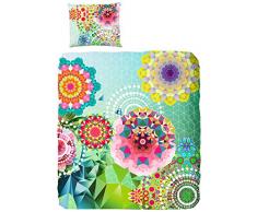 HIP Parure de Couette, Coton, Multicolore, 200x140 cm