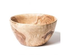 Berard 81573, Saladier / bol, en bois dâolivier fait main â 28x29 cm.