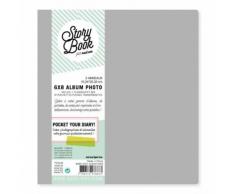 KesiArt Album classeur 6 x 8-Gris, Unique