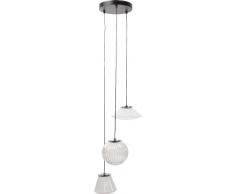 Zuiver 5300030 Sparkle Suspension Verre Clair 152 x 25,5 x 152 cm
