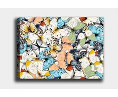 Bonamaison Peinture sur toile, multicolore, 30 x 40 cm - ConÃ§u et fabriquÃ© en Turquie