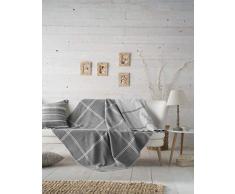 VIALMAN Plaid 180 Cm X 240 Cm Gris