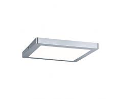 Paulmann 70866 Panneau LED WallCeiling Atria 220x220 mm 20W Chrome Mat 230V Plastique, MatiÃ¨re, 20 W, 22 x 22 x 2 cm