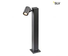 SLV Helia IP55 Lampe sur pied dextÃ©rieur Ã LED en aluminium Anthracite 3000 K 8 W