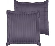 De Witte Lietaer Taie doreiller, Coton Peigné, Lavande, 60x70 cm