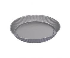 CAP DELICES 6MOUL260 Moule à Tarte Fond Amovible Métal Gris 31 x 31 x 4,5 cm