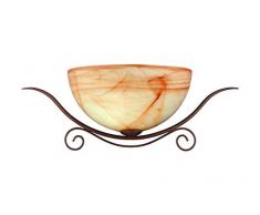 Wofi 4128.01.09.0000 Lacchino Applique E27 Marron 60 W 52 x 15 x 21 cm