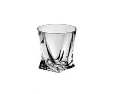 Lot de aljulia 8503Â Verres Ã Whisky en Verre 12Â oz, Pack de 6