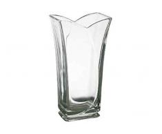 Bormioli Rocco 331029M02321990 Vase 23 cm, Verre, Transparent, 1 pièce