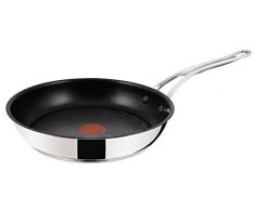 Tefal H80302 Jamie Oliver Poêle Premium INOX Induction, Acier Inoxydable, Acier Inoxydable, 52.3 x 31.8 x 11.8 cm