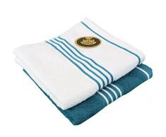 Gözze 140-54-A4 Serviettes de Toilette Turquoise