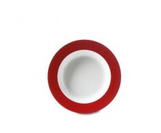 Rosti Mepal Assiette creuse en mélamine légère et résistante Rouge Luna