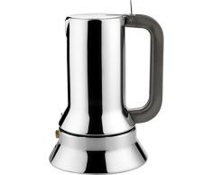 Alessi 9090/1 Cafetière Espresso en Acier Inoxydable 18/10, 1 Tasse