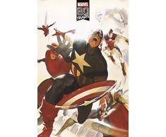 Erik® - Poster Marvel 80 ans Avengers - 91x61cm