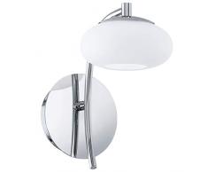 Eglo Lampe 91754, mÃ©tal, intÃ©grÃ©, blanc