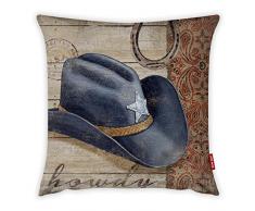 Bonamaison Housse de Coussin Multicolore 45 x 45 cm