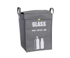 Dcasa Panier de Recyclage en Verre pour armoires Rangement sous Ã©tagÃ¨re Articles pour la Maison Unisexe Adulte, Multicolore (Multicolore), Unique