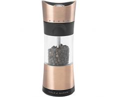 Cole & Mason CH306691P Horsham Moulin à Poivre Acier Inoxydable Cuivre 5,5 x 5,5 x 15,4 cm 154 mm