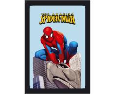 Empire 537621 Miroir imprimÃ© Spiderman avec Cadre en Plastique faÃ§on Bois 20 x 30 cm