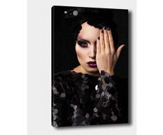 Bonamaison Peinture sur toile, multicolore, 30 x 40 cm - ConÃ§u et fabriquÃ© en Turquie