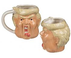 Out of the blue 78/8276 Mug, Jaune/Beige