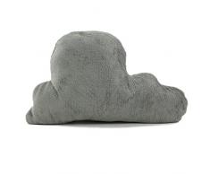 Thedecofactory Coussin en Forme de Nuage Gris Extra Doux 27x44cm Polyester 44 x 27 cm