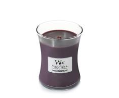 WoodWick Bougie parfumÃ©e avec innovation en peluche, paraffine, feuille de figue et tubÃ©reuse Grand sablier