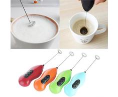 Keraiz Neuf Café Lait électrique Fouet Mélangeur Foamer mousseur de Cuisine Batteur Pratique, Assortis, 20 x 10 x 10 cm