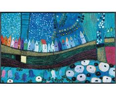 Wash+Dry Tapis, Surface en Polyamide, ColorÃ©, 50 x 75 cm