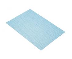 Kitchen Craft Set de Table PVC, Aqua, 28x18x18 cm