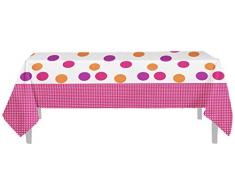 Soleil docre Popgun Nappe Toile cirée Rectangle 160x240 cm Pop Gun Rose, PVC