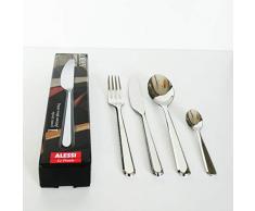 Alessi Amici BG02S4 - Service Ã Couverts Design en Acier Inoxydable 18/10, 24 PiÃ¨ces