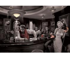 Empire Poster Chris Consani Java Dreams Version 2 avec Accessoire de Suspension Multicolore