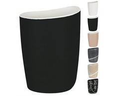 Spirella Etna Stoneware Verre Ã Dents Noir/Blanc