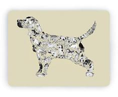 Louise Tate Illustration Cocker Spaniel Set de Table 29,2 x 21,6 cm