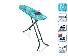 Leifheit 72444 Table à Repasser Air Board M Shoulder Compact lagoon