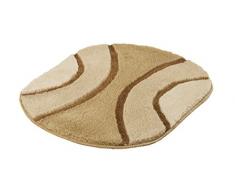 Meusch Badteppich Jade / 55 x 65 cm/Farbe Bahamabeige Tapis de Bain, RÃ©sine Acrylique, Beige