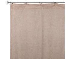 Madura Voilage Ã galon fronceur CINNAMON Beige clair 350x290 cm