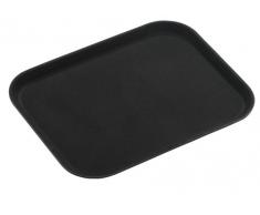 Grunwerg PNB-1014 Tuffgrip Super Plastic Plateau en Plastique et en boîte-Cadeau Blanche â Noir, rectangulaire, 35 x 25 cm