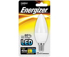 Energizer 8700 LED bougie lampe E14 5,9W translucide en chaud blanc dans blister, 5 W