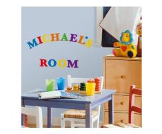 Room Mates 54222 Autocollant Mural Motif Lettres Papier Multicolore 48 x 8 x 8 cm