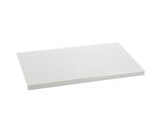 Metaltex Table de Cuisine 50 x 30 x 2 cm Blanc
