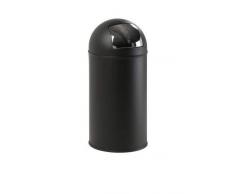Eko - Poubelle Pushbin - 40 litres - Noir Mat