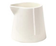 Dajar Micro-Ondes/kubiko Pichet à Lait 200 ML, Porcelaine, Blanc, 10 x 10 x 8 cm