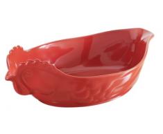 REVOL Plat Volaille A Rotir 34X22 Cm Rouge