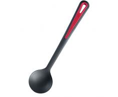 Westmark 29652270 Cuillère à légumes Gallant Noir/Rouge, PA/TPE, 31,5 x 7,2 x 2,5 cm