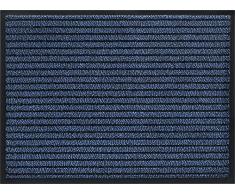 ID Mat 608005 Gramat Tapis Paillasson Fibre PolypropylÃ¨ne/PVC Bleu 80 x 60 x 0,8 cm