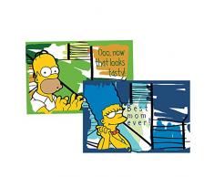 The Simpsons Homer Simpsons Homer/Marge Lot de Sets de Table, modÃ¨le/Marge, Multicolore, 2Â unitÃ©s