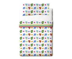 Disney du reves SpotsÂ âÂ Parure de draps 3Â piÃ¨ces pour lit de 90Â cm